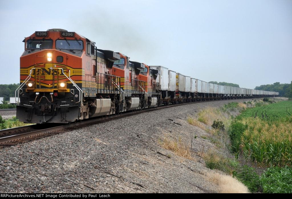 Z train races west